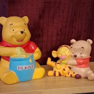 Winnie the Pooh and Friends Figurine And Bank